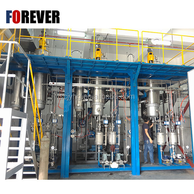 อุปกรณ์โรงกลั่นน้ำมันแบบครบวงจร UL หน่วยกลั่น VE ความบริสุทธิ์สูง